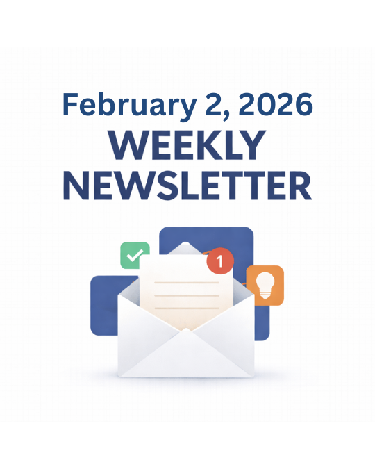 Weekly Newsletter February 2, 2026